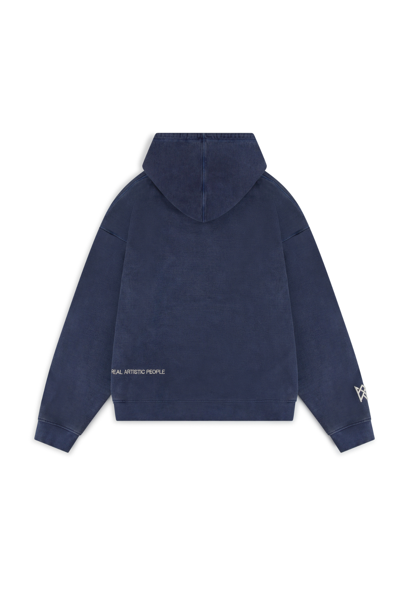 Donkerblauwe Hoodie met ‘Culture’ Print – Streetwear Stijl