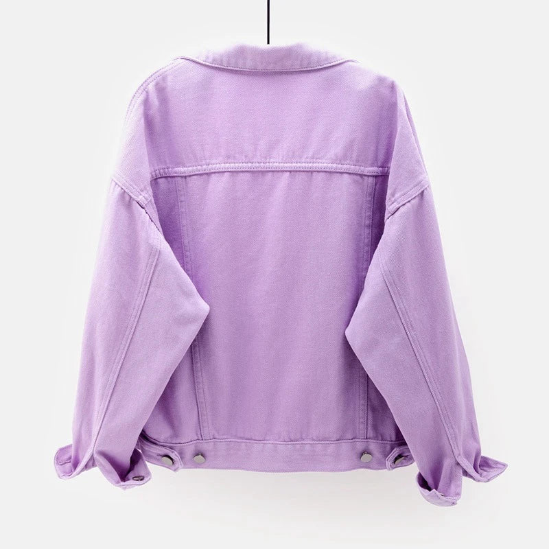 Selene - Klassiek Dames Spijkerjack in Vele kleuren