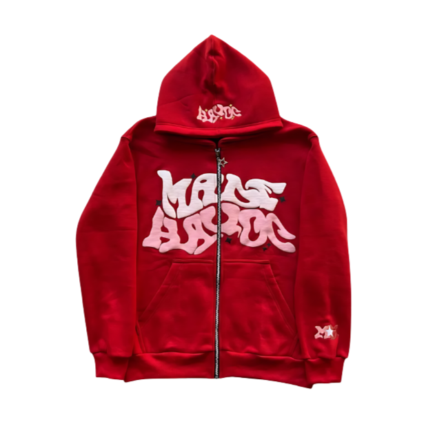 Unisex Graffiti-Style Hoodie – Streetwear in Trendkleuren