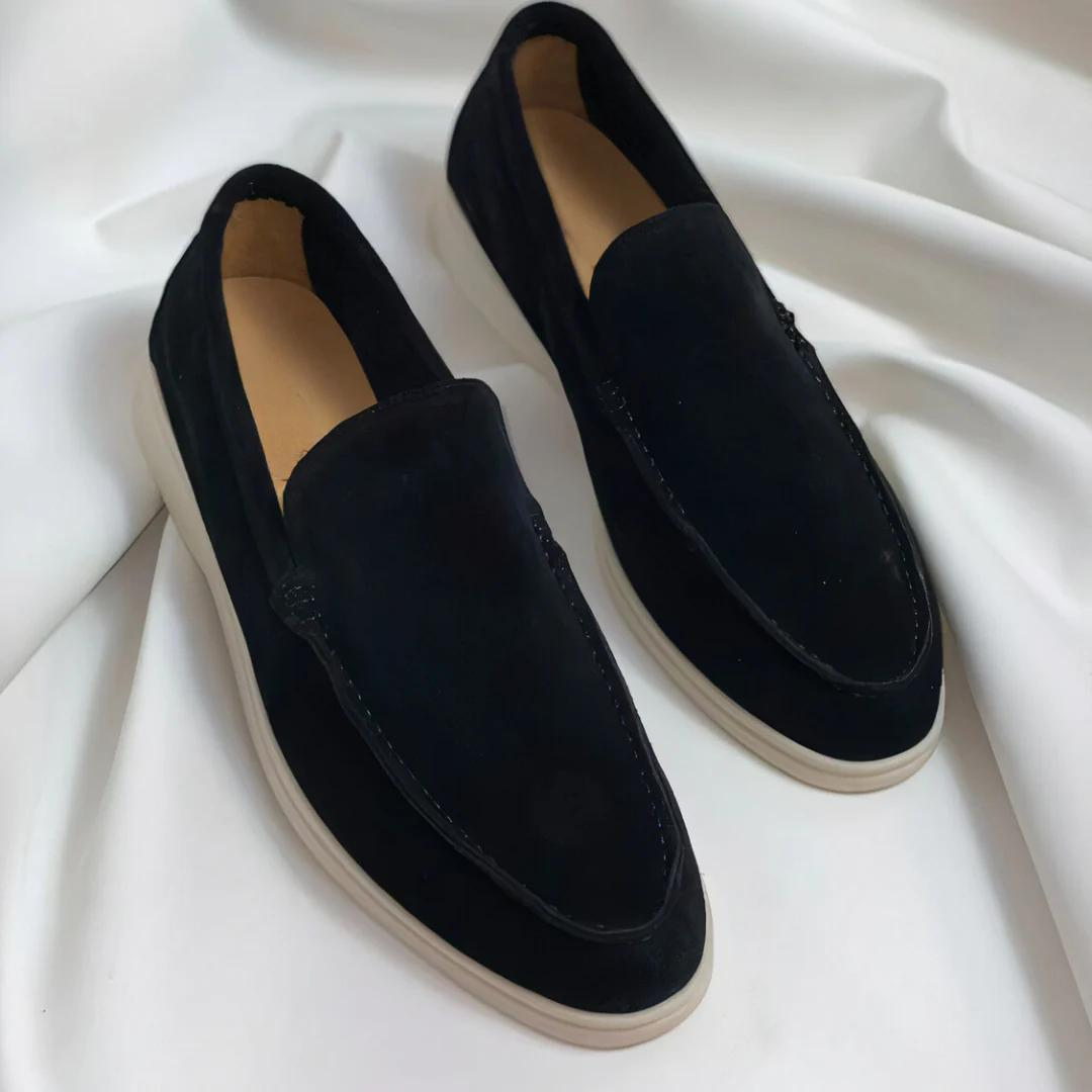 Santoni - Elegante en Comfortabele Leren Loafers voor Mannen