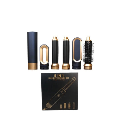 5-in-1 Glow Multi Haarstyler met Krachtige 1000W Ionische Technologie met Föhn, Stijler, Kruller en meer