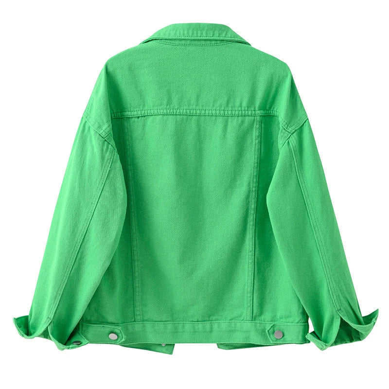 Selene - Klassiek Dames Spijkerjack in Vele kleuren