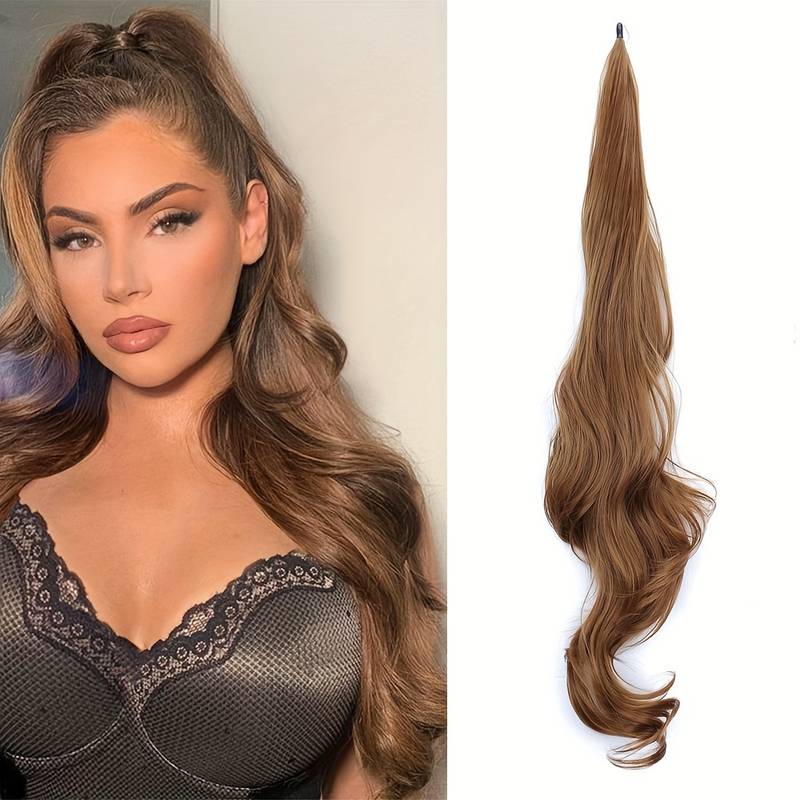 JLO Flexibele Wikkel Rond Paardenstaart voor Schitterend Lang Haar om te Stralen deze Zomer!