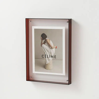 ColorFrame - Decoratieve Fotolijst van Levendig Gekleurd Transparant Acryl voor Modern Stijlvol Interieur