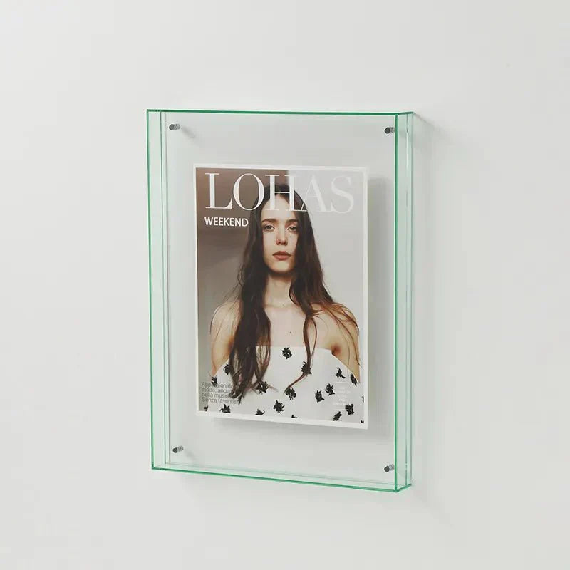 ColorFrame - Decoratieve Fotolijst van Levendig Gekleurd Transparant Acryl voor Modern Stijlvol Interieur
