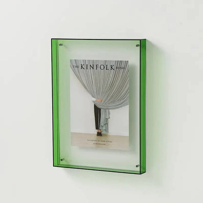 ColorFrame - Decoratieve Fotolijst van Levendig Gekleurd Transparant Acryl voor Modern Stijlvol Interieur