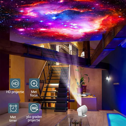 13-In-1 Galaxy Planetarium Projector Lamp als Sfeervolle Nachtlamp