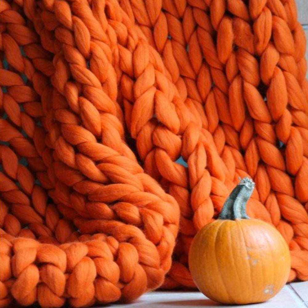 DIY Chunky XL 1000 gram Wol Garen om een Heerlijk Zachte Deken van te Breien